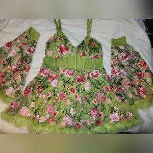 iheartraves Forest Nymph Dress And Bell Sleeves